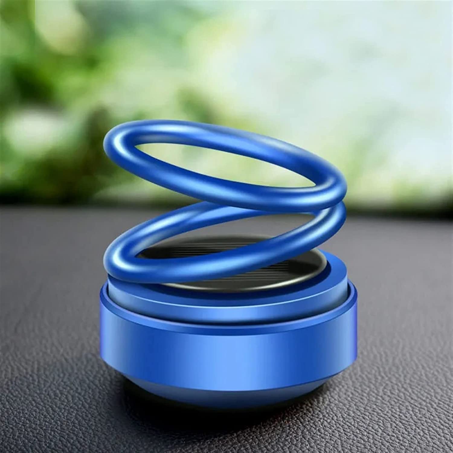 6319 Solar Power Car Aroma Diffuser 360°Double Ring Rotating Design, Car Fragrance Diffuser, Car Perfume Air Freshener for Dashboard Home Office DeoDap 6319 Solar Power Car Aroma Diffuser 360°Double Ring Rotating Design, Car Fragrance Diffuser, Car Perfume Air Freshener for Dashboard Home Office DeoDap